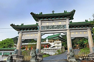 台湾南投县埔里镇佛光寺