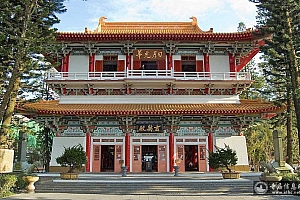 台湾南投县日月潭玄奘寺