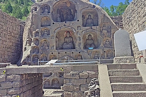 山西吕梁市交城县竖石佛寺(石佛寺)
