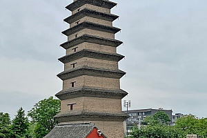 河北石家庄正定县开元寺须弥塔(开元寺塔)