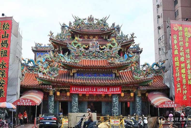 台湾台北市松山慈祐宫 松山妈祖庙 寺庙信息网